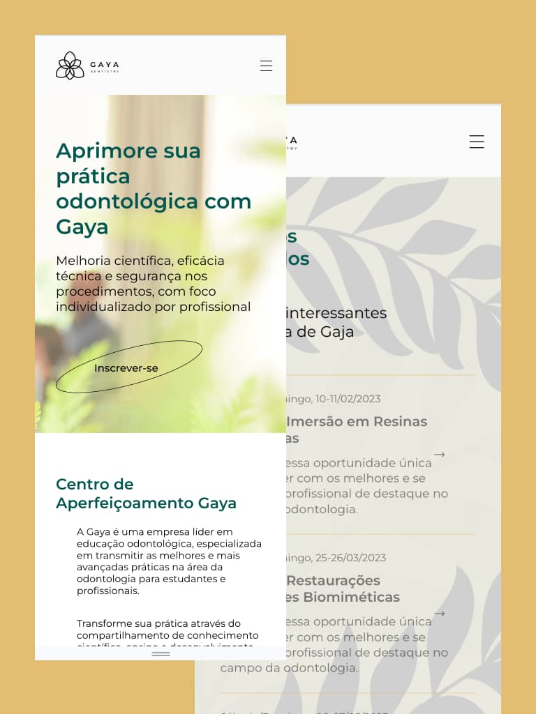 GAYA — UI detail